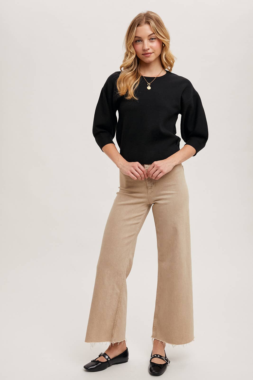 KNIT SWEATER TOP