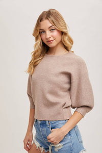 KNIT SWEATER TOP