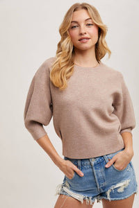 KNIT SWEATER TOP